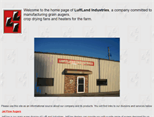 Tablet Screenshot of luffland.com